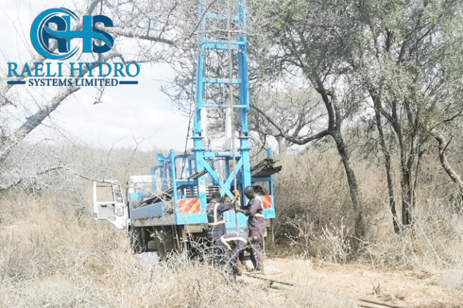 Borehole Drilling Services, KENYA : RaeliHydro Borehole Drilling is an Engineering and Borehole Drilling Services Firm that specializes in among others : Borehole Drilling Services in KENYA, Well Casing services, Borehole drilling location research, Water Tank Construction in KENYA, and Water Tower Construction services.
